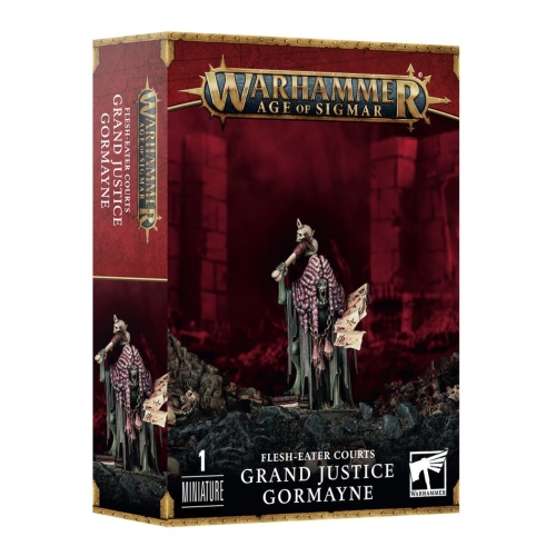 Cheap Miniature Flesh-Eater Courts Grand Justice Gormayne from Games Workshop