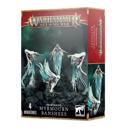 Cheap Miniatures Easy to Build Nighthaunt - Myrmourn Banshees from Games Workshop