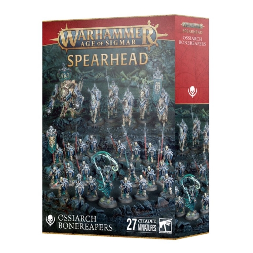 Cheap Miniatures Spearhead Ossiarch Bonereapers from Games Workshop