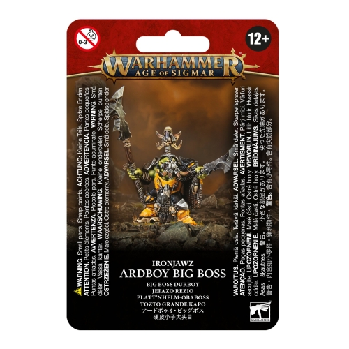 Cheap Miniature Orruk Warclans Ardboy Big Boss from Games Workshop