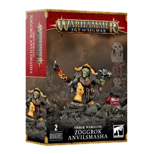 Cheap Miniature Orruk Warclans Zoggrok Anvilsmasha from Games Workshop