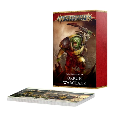 Cheap Warscroll Cards Orruk Warclans from Games Workshop