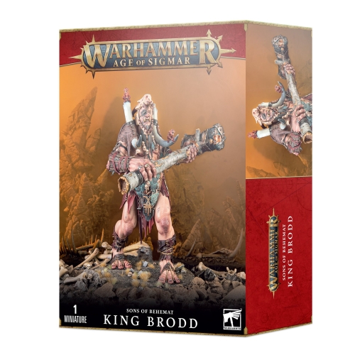 Sons of Behemat King Brodd miniature