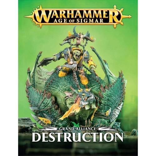 Cheap Battletome Grand Alliance Destruction from Games Workshop