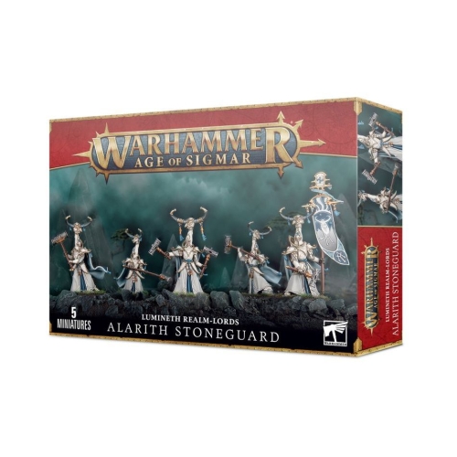 Age of Sigmar Lumineth Realm-lords - Alarith Stoneguard