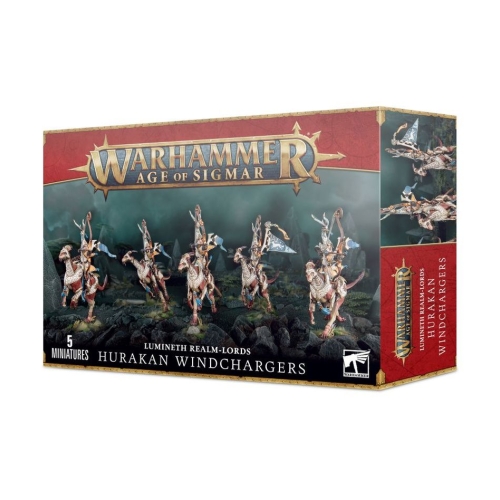 Cheap Miniatures Lumineth Realm-lords Hurakan Windchargers from Games Workshop