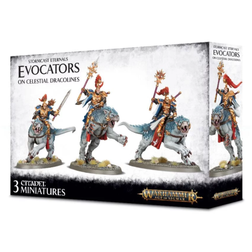 Stormcast Eternals: Evocators on Celestial Dracolines