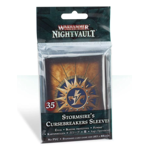 Warhammer Underworlds: Nightvault Stormsire’s Cursebreakers Sleeves