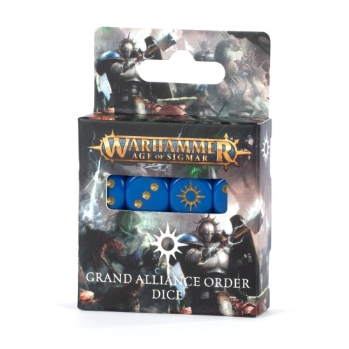 Cheap Grand Alliance Order Dice from Games Workshop