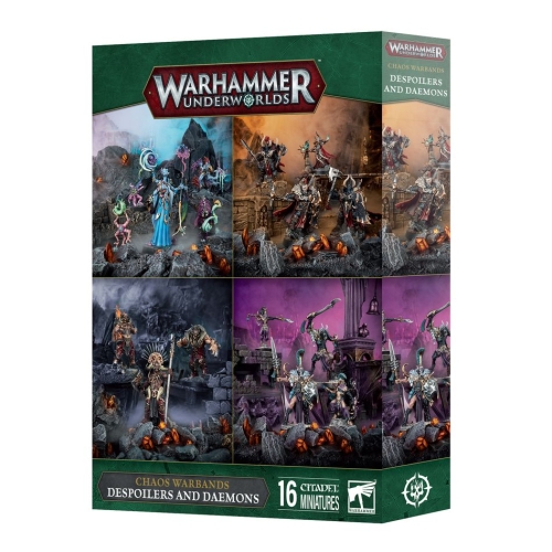 Cheap Miniatures Warhammer Underworld Chaos Warbands Despoilers and Daemons from Games Workshop