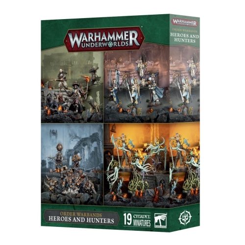 Cheap Miniatures Warhammer Underworld Order Warbands Heroes and Hunters from Games Workshop