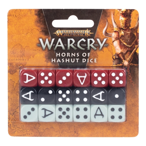 Warcry: Horns of Hashut Dice Set