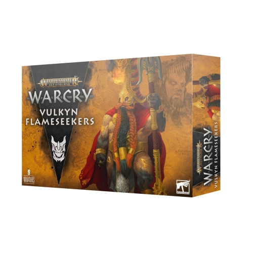 Cheap Miniatures Warcry Vulkyn Flameseekers from Games Workshop