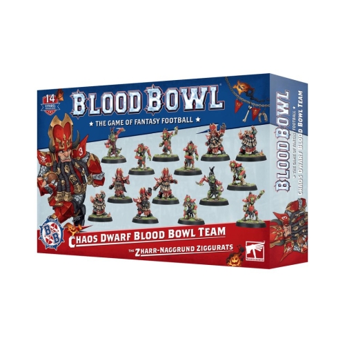 Chaos Dwarf Blood Bowl Team - The Zharr-Naggrund Ziggurats