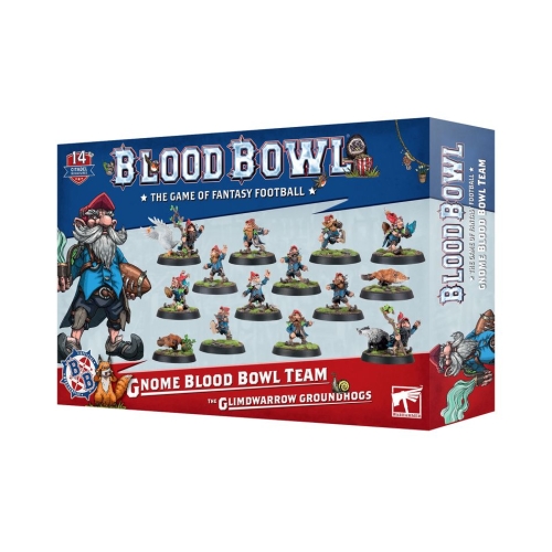 Cheap Miniatures Gnome Blood Bowl Team The Glimdwarrow Groundhogs from Games Workshop