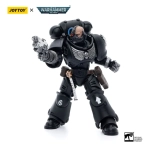 JOYTOY Iron Hands Intercessors Brother Gravak Warhammer 40k 1/18 12 cm