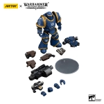 JOYTOY Ultramarines Legion MKIII Tactical Support Squad Legionary with Heavy Bolter Warhammer The Horus Heresy Action Figure 1/18 20 cm