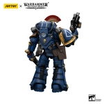 JOYTOY Ultramarines Legion MKIII Tactical Squad Sergeant with Power Sword Warhammer The Horus Heresy Action Figure 1/18 20 cm