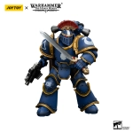 JOYTOY Ultramarines Legion MKIII Tactical Squad Sergeant with Power Sword Warhammer The Horus Heresy Action Figure 1/18 20 cm