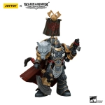 JOYTOY Space Wolves Legion Praetor with Power Axe and Combat Shield Warhammer The Horus Heresy 1/18 12 cm