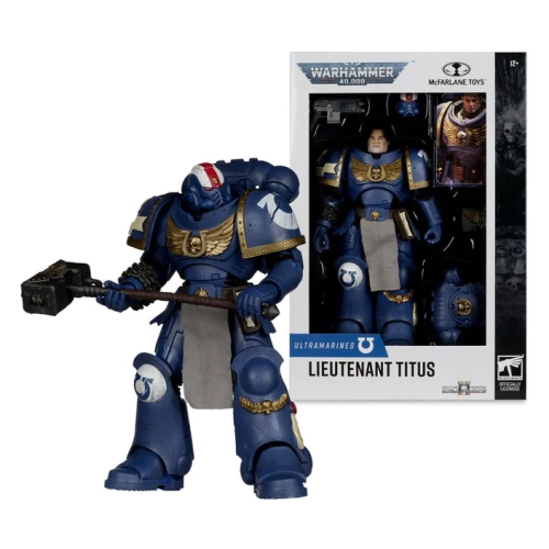 Ultramarines: Lieutenant Titus Warhammer 40,000 Figurka 18 cm