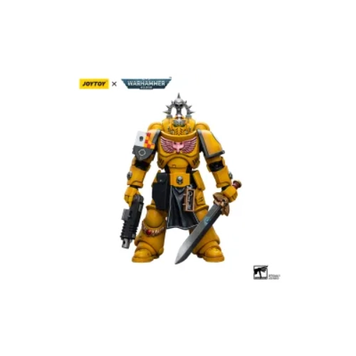 JOYTOY Imperial Fists Lieutenant with Power Sword Warhammer 40k 1/18 12 cm