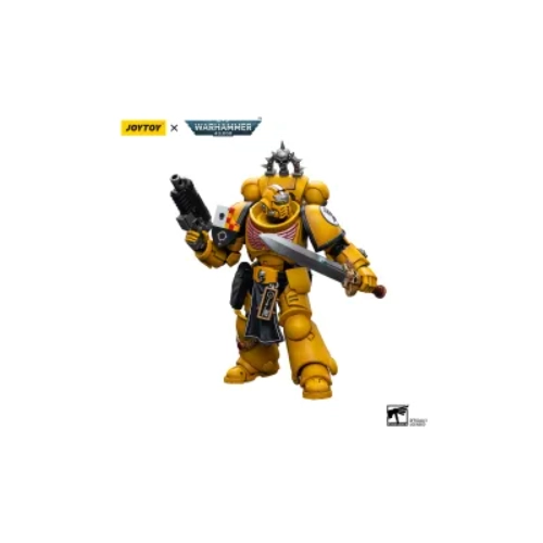 JOYTOY Imperial Fists Lieutenant with Power Sword Warhammer 40k 1/18 12 cm