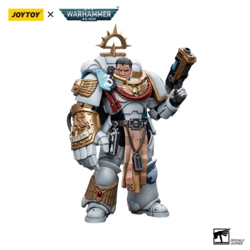 JOYTOY Space Marines White Consuls Captain Messinius Warhammer 40k 1/18 12 cm