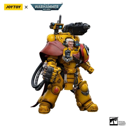 JOYTOY Warhammer 40k Action Figure 1/18 Imperial Fists Third Captain Tor Garadon 13 cm