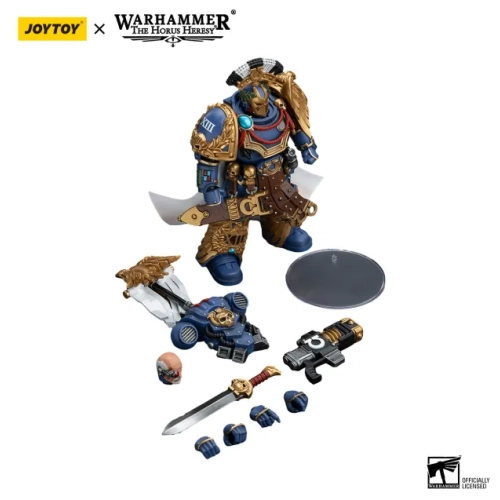 JOYTOY Ultramarines Legion Praetor with Power Sword and Volkite Serpenta Warhammer The Horus Heresy 1/18 20 cm