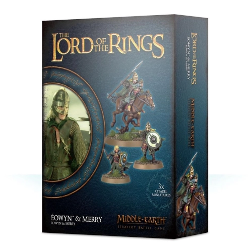 Cheap Miniatures Lord of The Rings Eowyn & Merry from Games Workshop