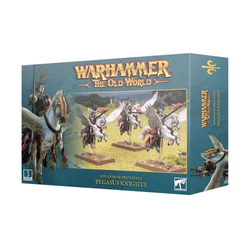 Cheap Miniatures Kingdom of Bretonnia Pegasus Knights from Games Workshop