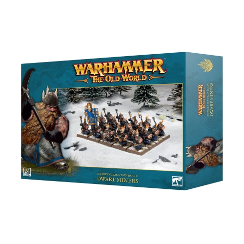 Cheap Miniatures Dwarfen Mountain Holds: Dwarf Miners from Games Workshop