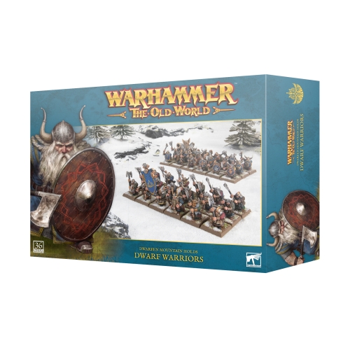 Cheap Miniatures Dwarfen Mountain Holds Dwarf Warriors from Games Workshop