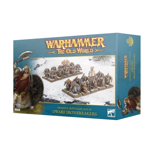 Cheap Miniatures Dwarfen Mountain Holds Dwarf Inronbreakers from Games Workshop