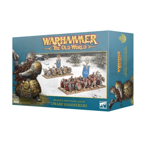 Cheap Miniatures Dwarfen Mountain Holds Dwarf Hammerers from Games Workshop