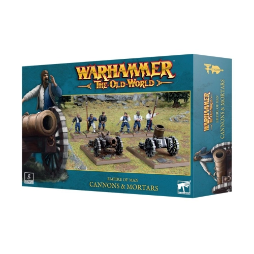 Cheap Miniatures Empire of Man Cannons & Mortars from Games Workshop