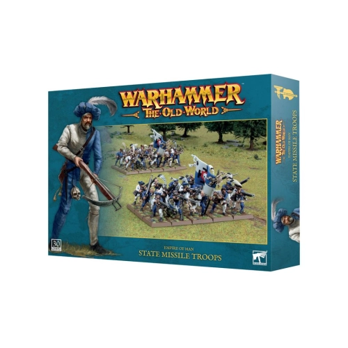 Cheap Miniatures Warhammer The Old World Empire of Man Empire State Missile Troops from Games Workshop