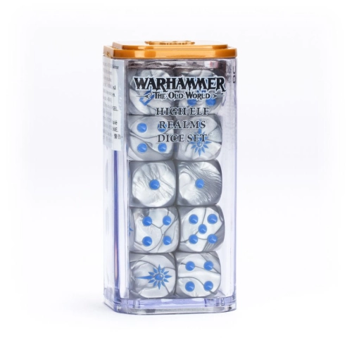 Cheap High Elf Realms Dice Set from Games Workshop