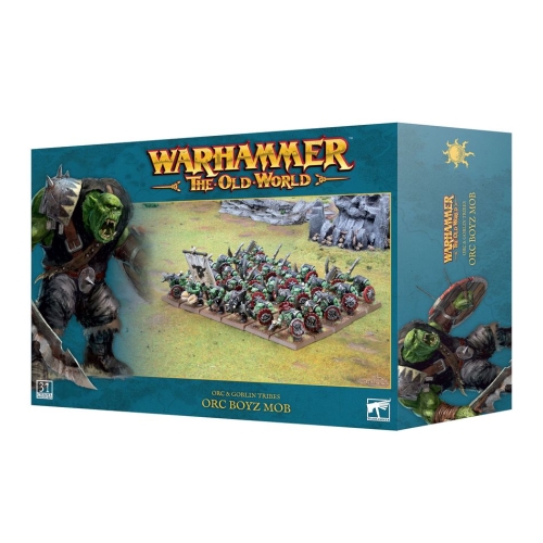 Cheap Miniatures Orc & Goblin Tribes Orc Boyz Mob from Games Workshop