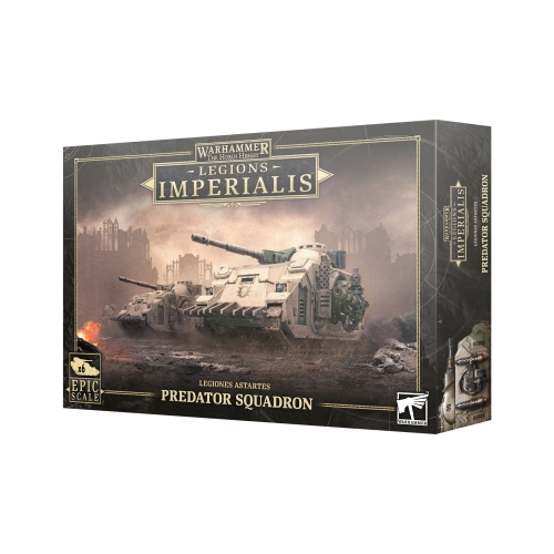 Legions Imperialis: Predator tanks Squadron miniatures