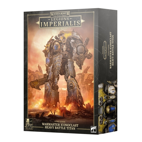 Cheap Miniature Legions Imperialis Warmaster Iconoclast Heavy Battle Titan from Games Workshop