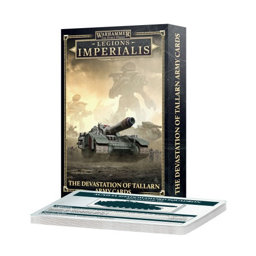 Cheap Cards Legions Imperialis The Devastation of Tallarn Army Cards from Games Workshop