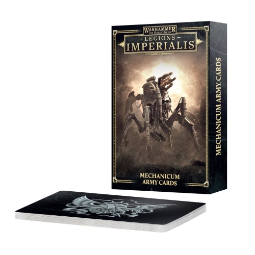 Cheap Legions Imperialis Mechanicum Army Cards from Games Workshop