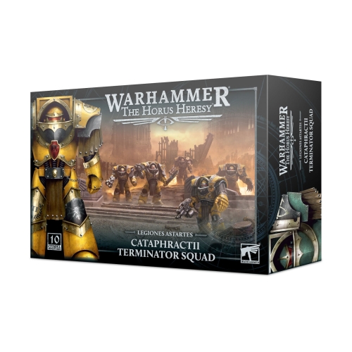 Cheap Miniatures Legiones Astartes Legion Cataphractii Terminator Squad from Games Workshop