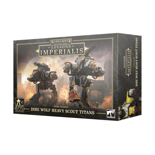 Cheap Miniatures Legiones Imperialis Dire Wolf Heavy Scout Titans from Games Workshop