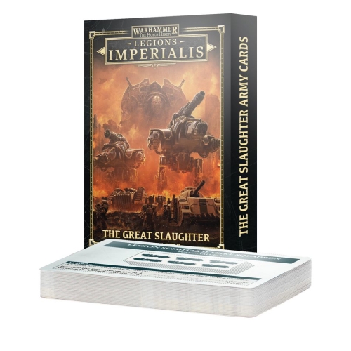 Cheap Cards Legions Imperialis The Great Slaughter Army Cards from Games Workshop