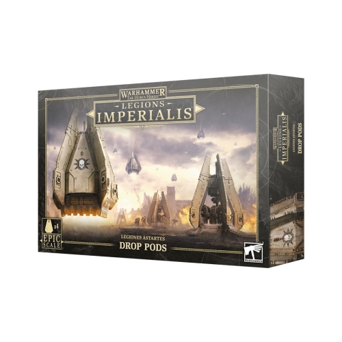 Cheap Miniatures Legiones Imperialis Drop Pods from Games Workshop