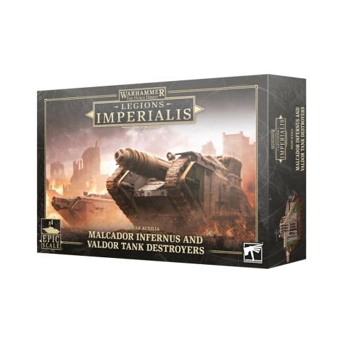 Cheap Miniatures Legions Imperialis Malcador Infernus and Valdor Tank Destroyers from Games Workshop