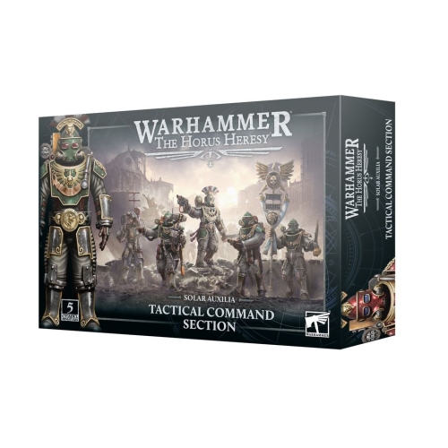 Cheap Miniatures Solar Auxilia Tactical Command Section from Games Workshop